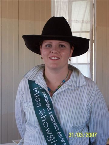 Miss Show Girl Jandowae Show 2007